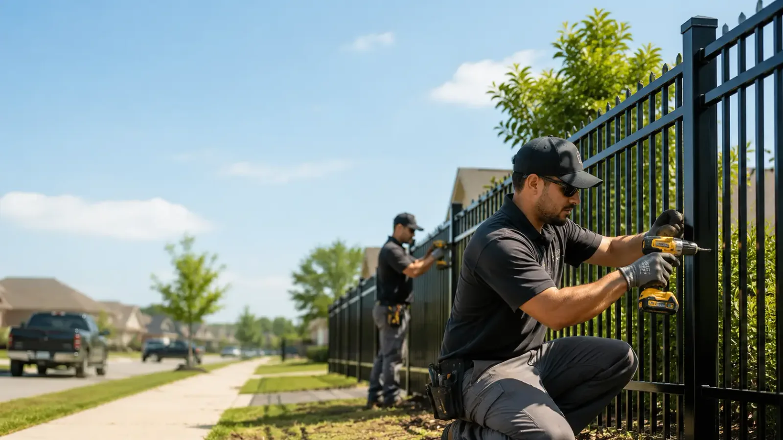 Metal Fence Installation in Burr Hill, VA